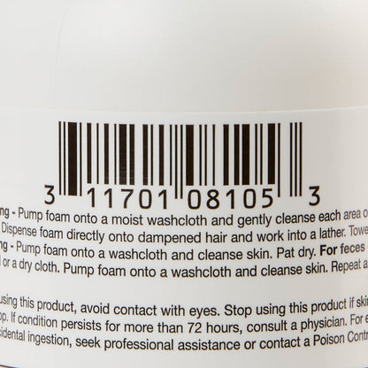Bedside-Care® Foam Cleanser, Unscented, Shampoo and Body Wash, bottle