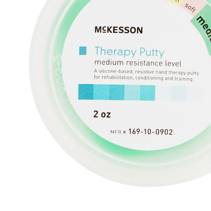 McKesson Therapy Putty, Green, Medium, Container