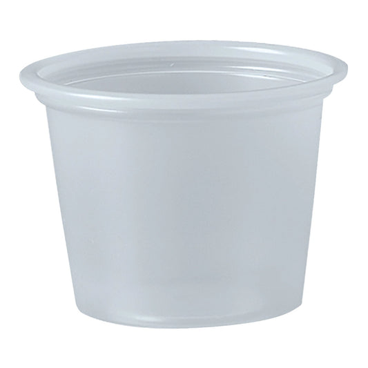 Solo® Polystyrene Soufflé Cup, capacity