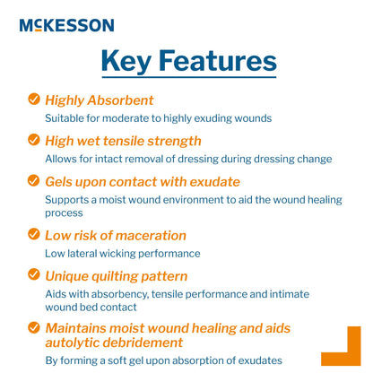 McKesson Gelling Fiber Wound Dressing