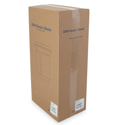 BD Sharps Container Red Base Vertical Entry 9 gal.