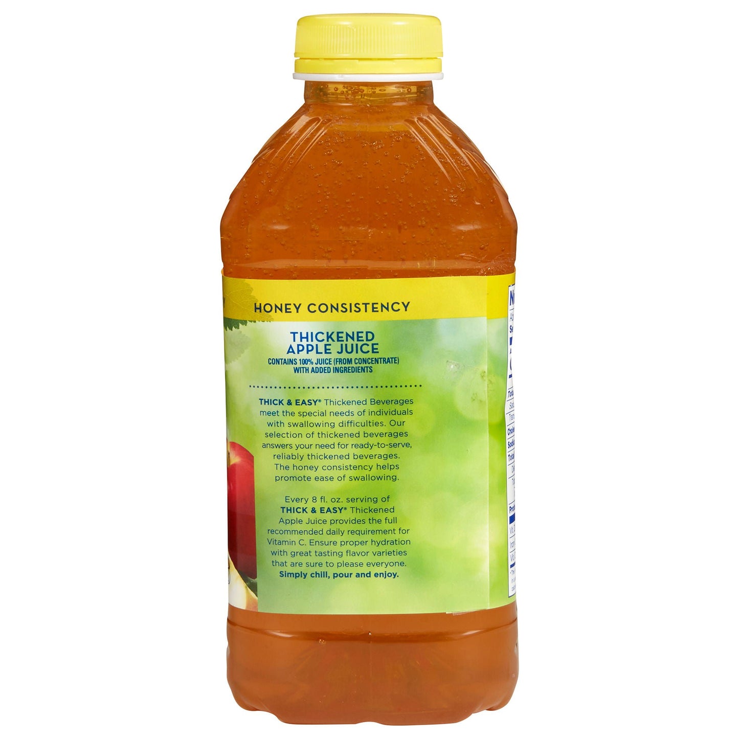 Thick & Easy® Honey Consistency Apple Thickened Beverage, bottle