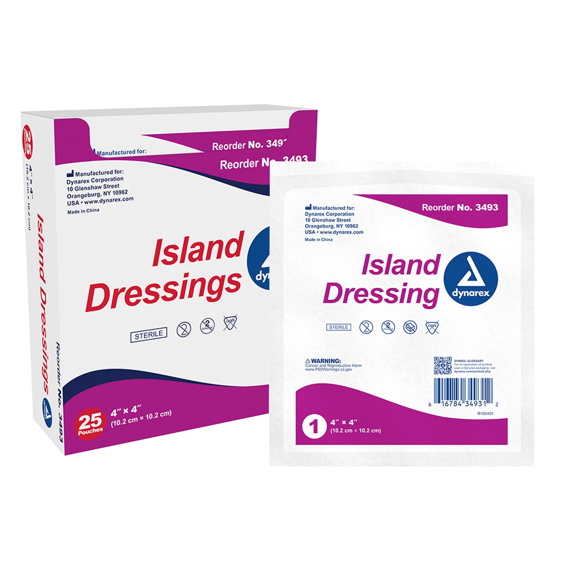 dynarex® White Adhesive Dressing