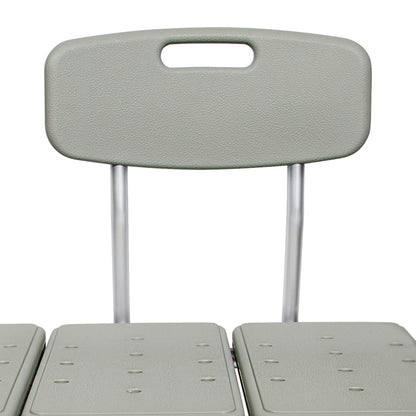 McKesson Aluminum Transfer Bench with Reversible Back