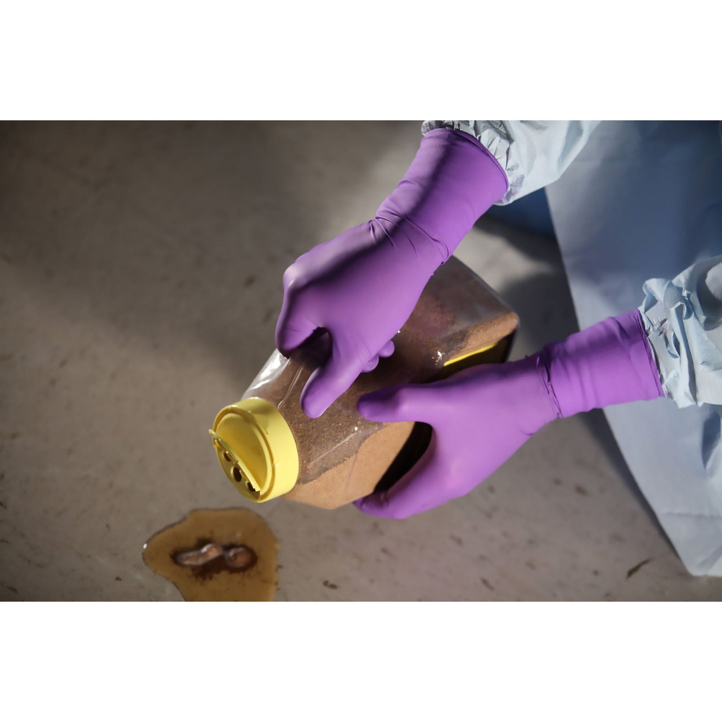 Purple Nitrile-Xtra™ Nitrile Exam Gloves, Purple - view 5