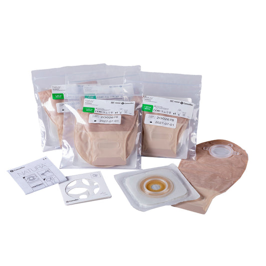 Natura Ostomy Pouch One-Piece System Mold to Fit Stoma Drainable
