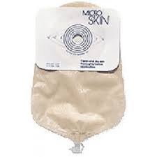 One-Piece Clear Urostomy Pouch, Length, 7/8 Inch Stoma