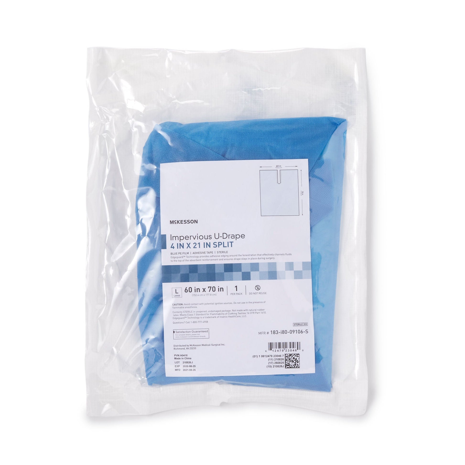 McKesson Sterile Impervious Orthopedic U-Drape