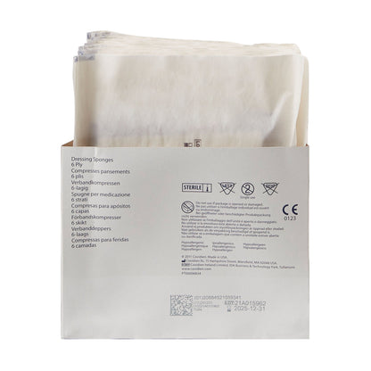 Curity™ Sterile Nonwoven Sponge, 6-Ply