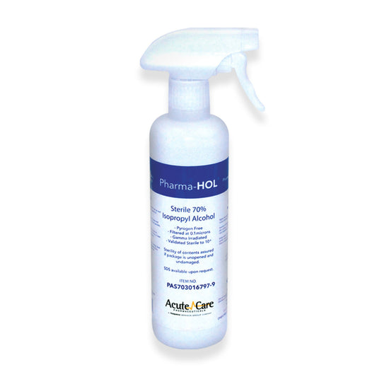 Pharma-Hol Surface Disinfectant Cleaner Alcohol Based Trigger Spray Liquid Bottle Alcohol Scent