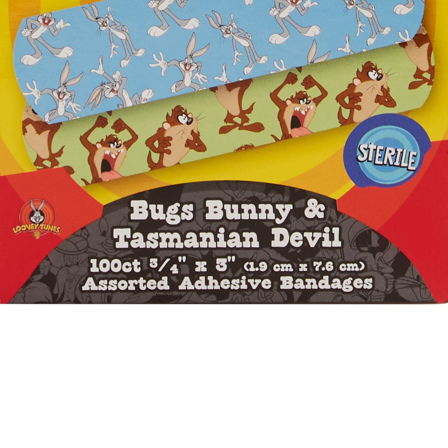 Looney Tunes™ Stat Strip® Adhesive Strip, ¾ x 3 Inch