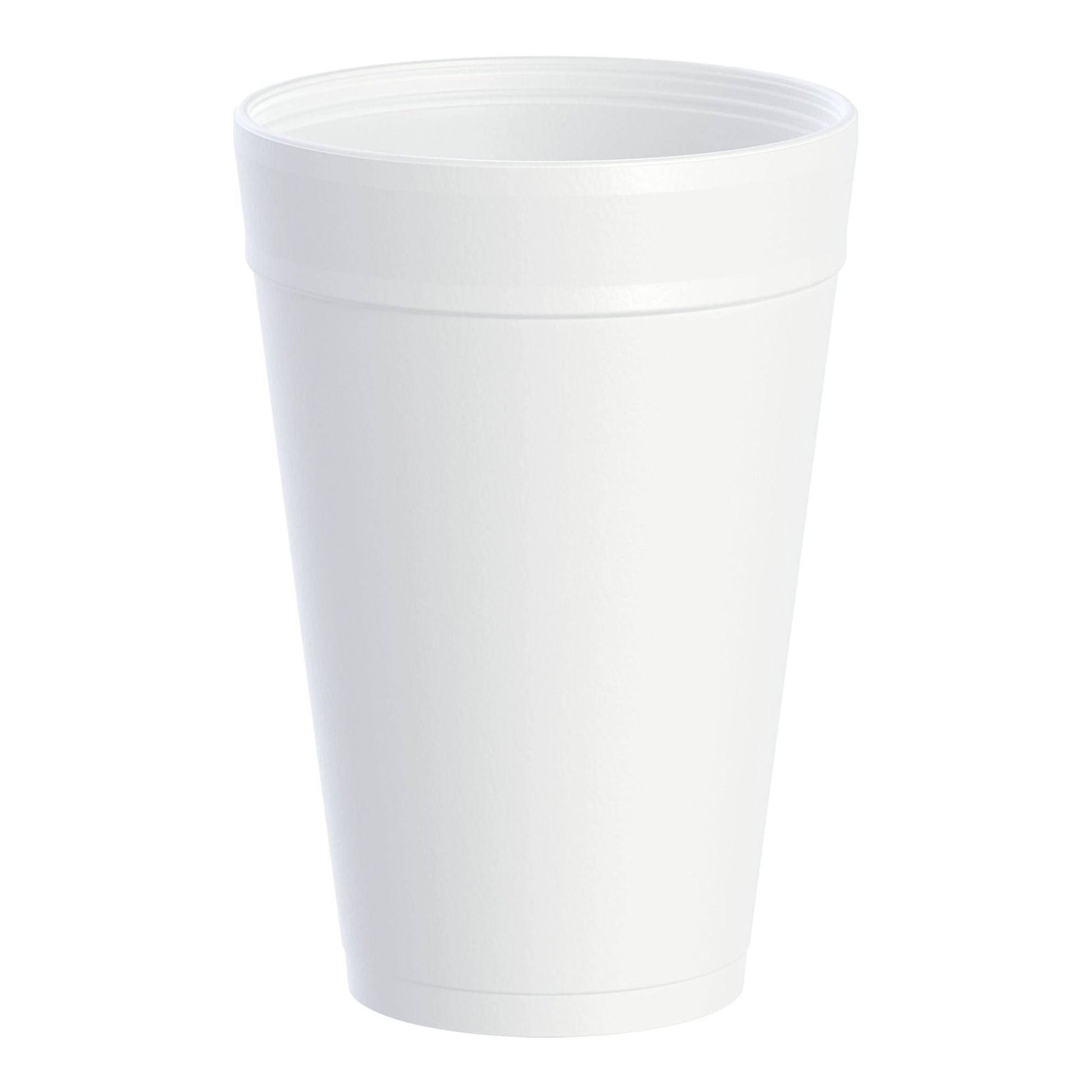 Dart J Cup® White Styrofoam Drinking Cup, capacity