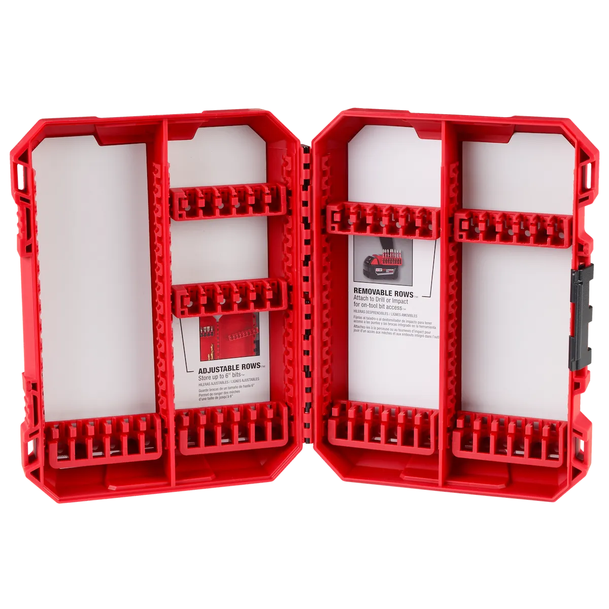 Milwaukee Customizable Large Case for Impact Driver Accessories 48-32-9922 | Polypropylene