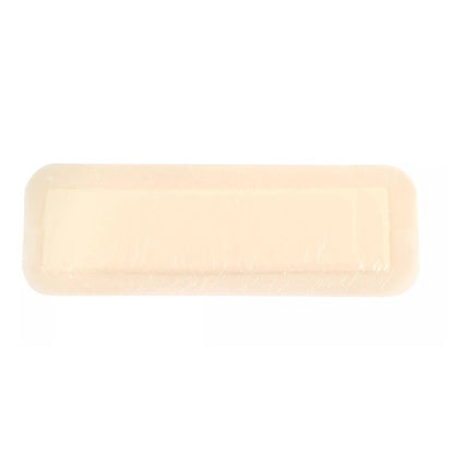 Kendall 5-Layer Foam Dressing With Border Film Backing Silicone Adhesive Rectangle