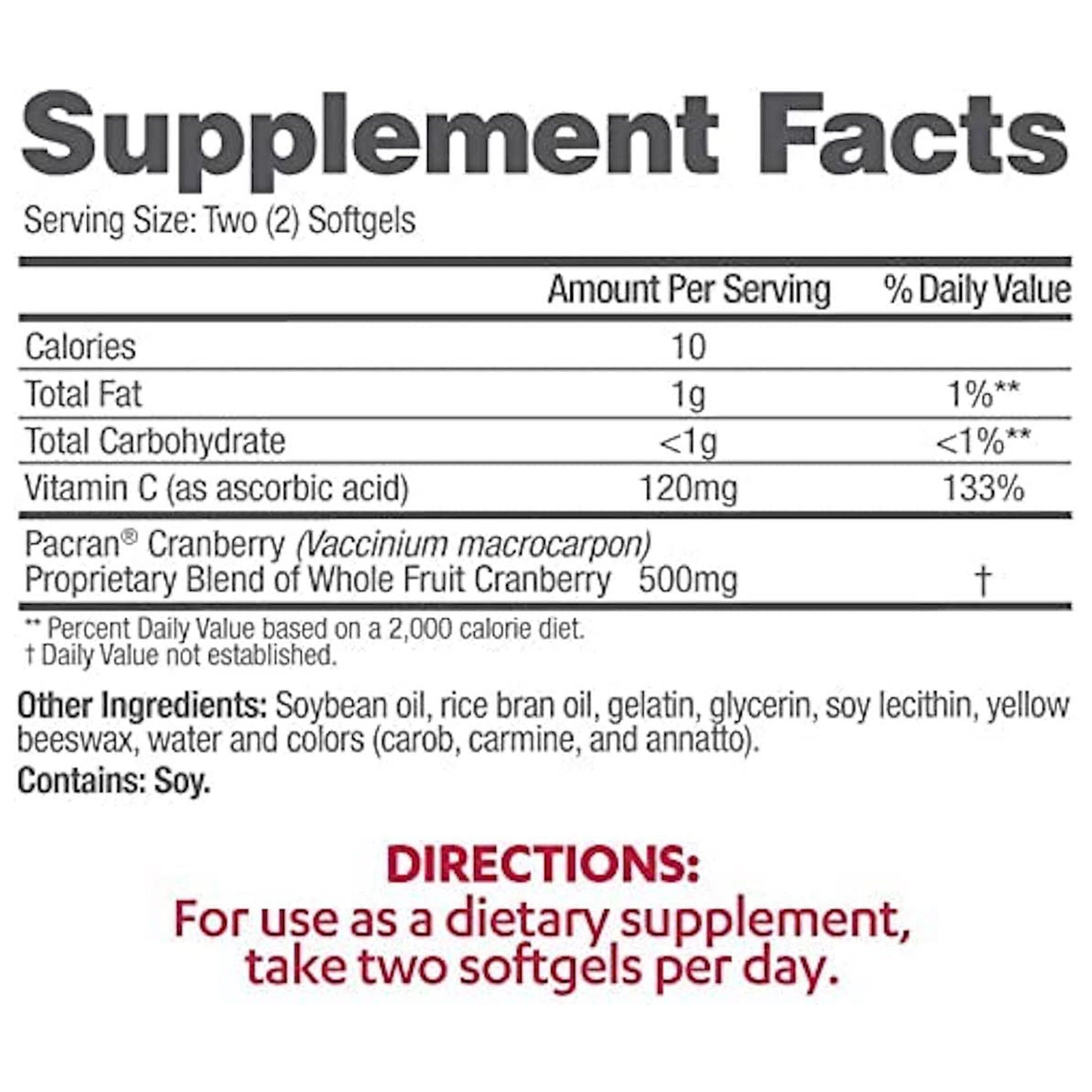 AZO Cranberry® Urinary Tract Health Softgels