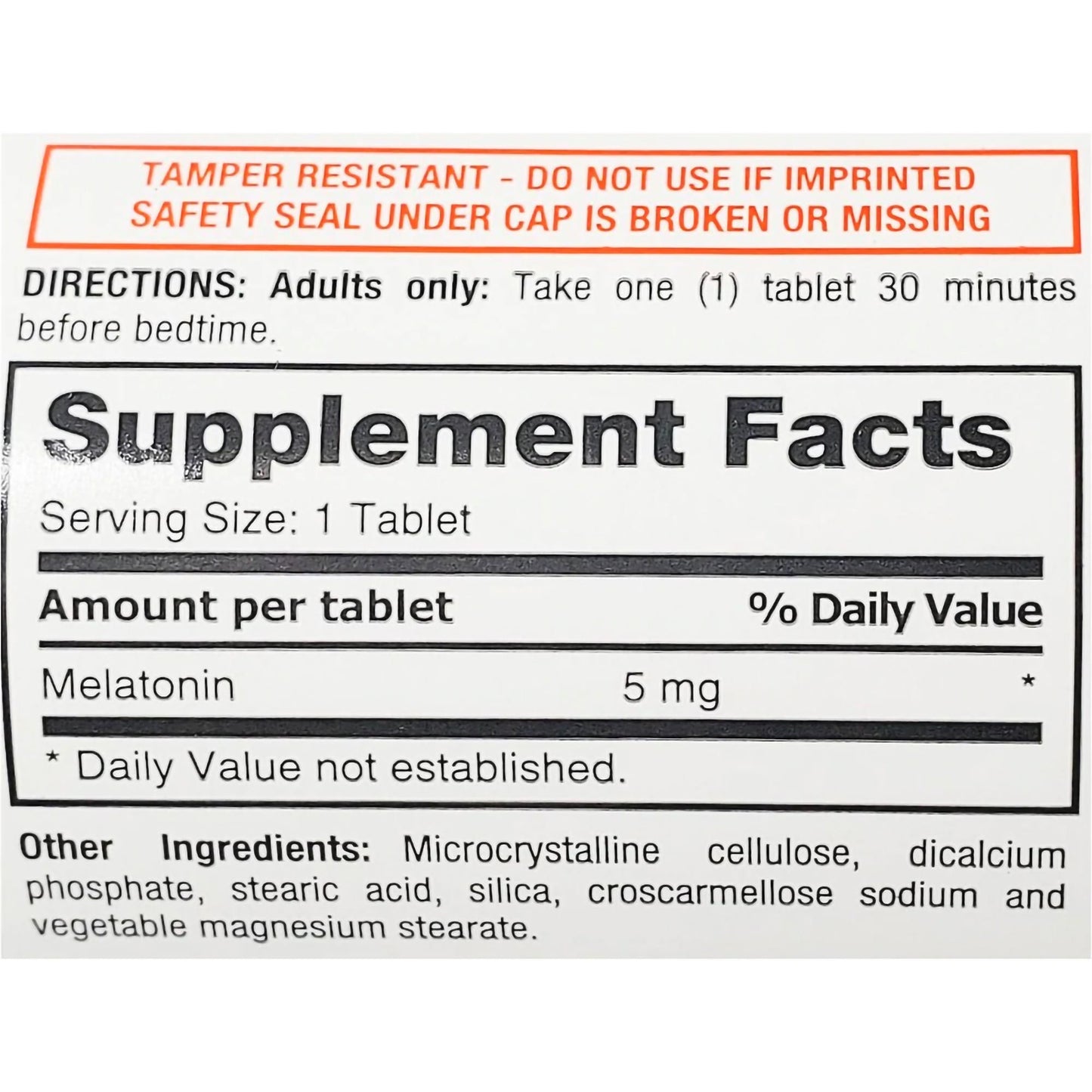 Rugby® Melatonin Dietary Supplement