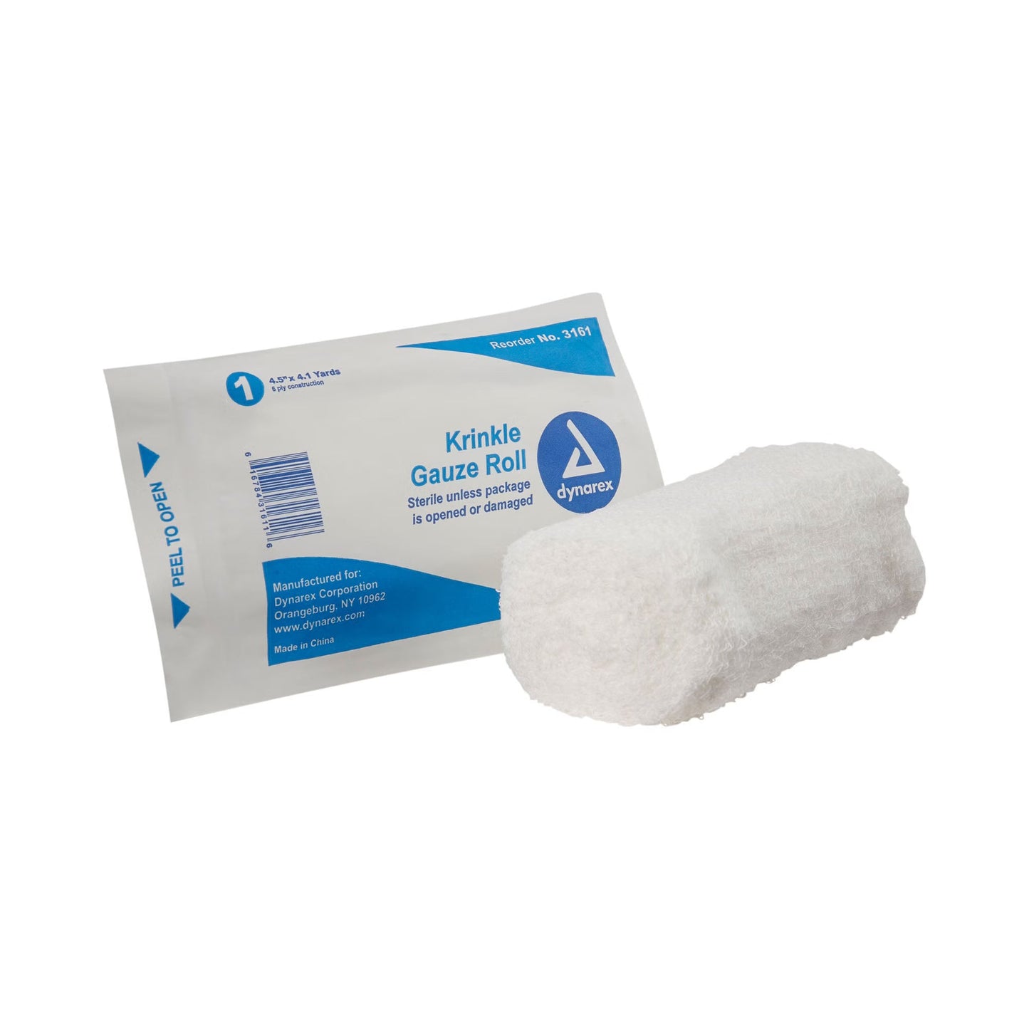 dynarex® Sterile Fluff Bandage Roll, Six-Ply