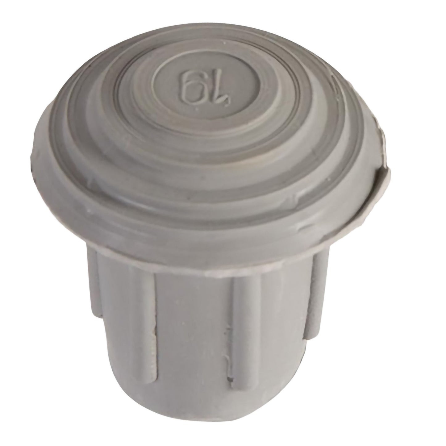 Mabis Replacement Tips for Walkers, Canes and Commode Chairs, 1-inch