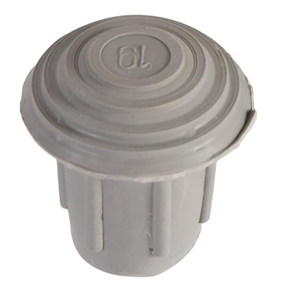 Mabis Replacement Tips for Walkers, Canes and Commode Chairs, 1-inch
