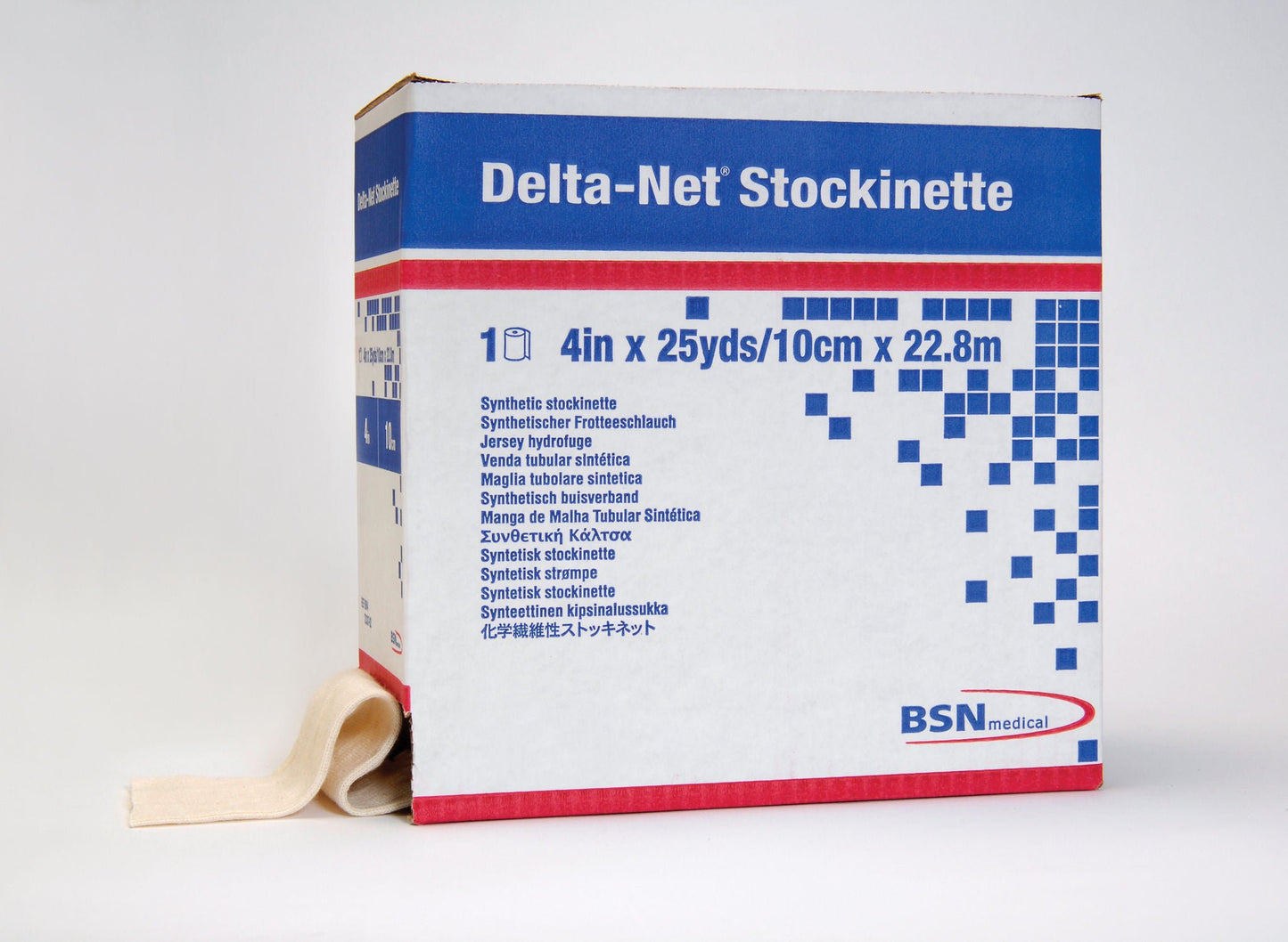 Delta-Net Stockinette Tubular Synthetic