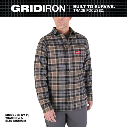 Milwaukee GRIDIRON Flannel Shirt M551