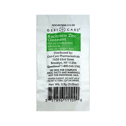 Geri-Care Bacitracin Zinc First Aid Antibiotic