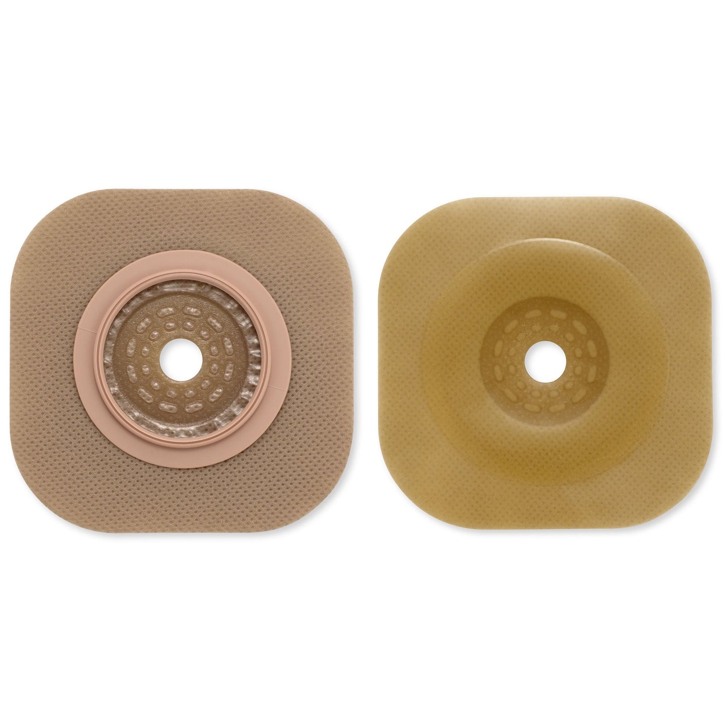 New Image™ Flat CeraPlus™ Skin Barrier, Up to Opening, 44 mm Flange, Green