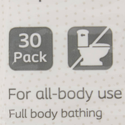 EasiCleanse® Bath No-Rinse, Self-Sudsing Wipes, Scented