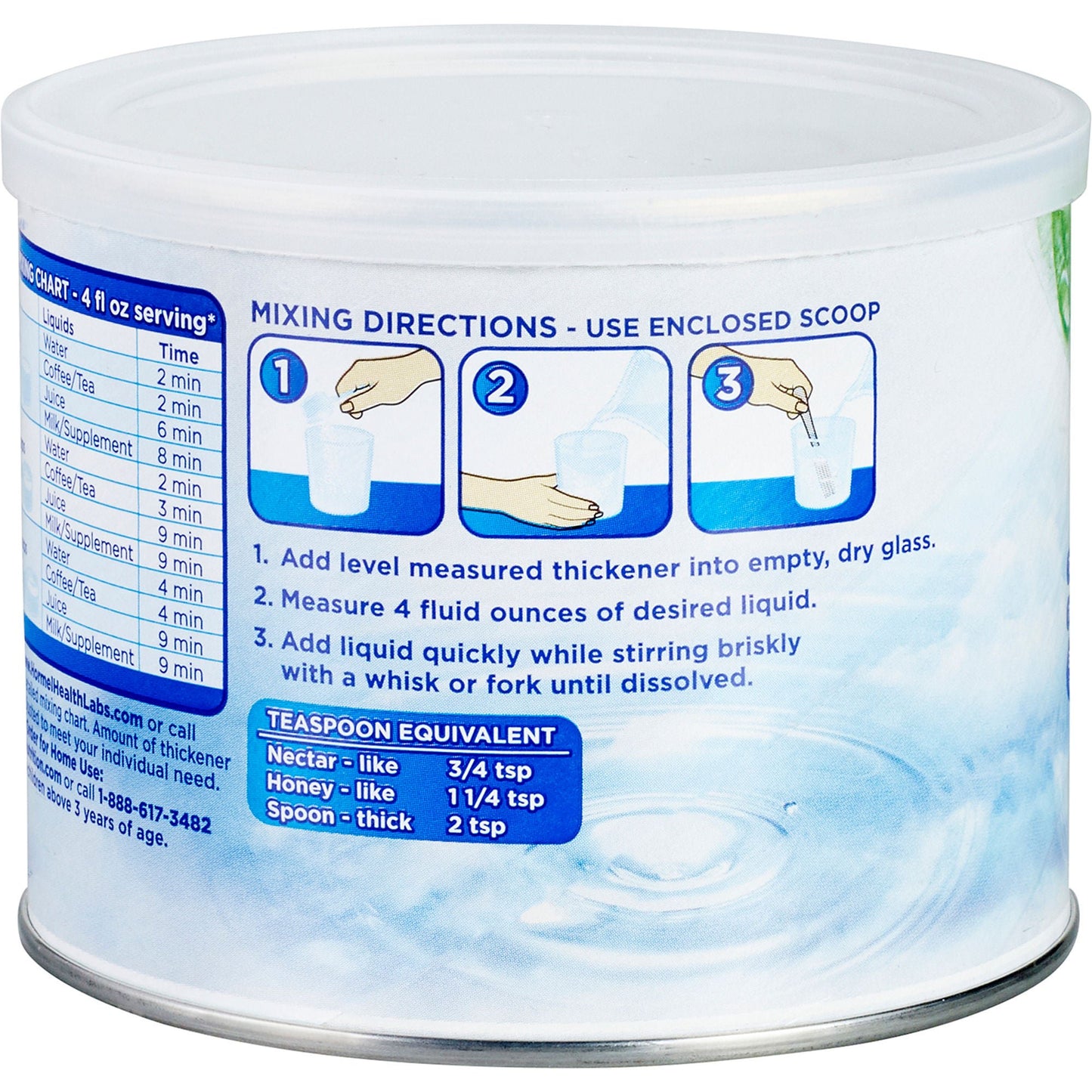 Thick & Easy® Clear Food and Beverage Thickener, canister