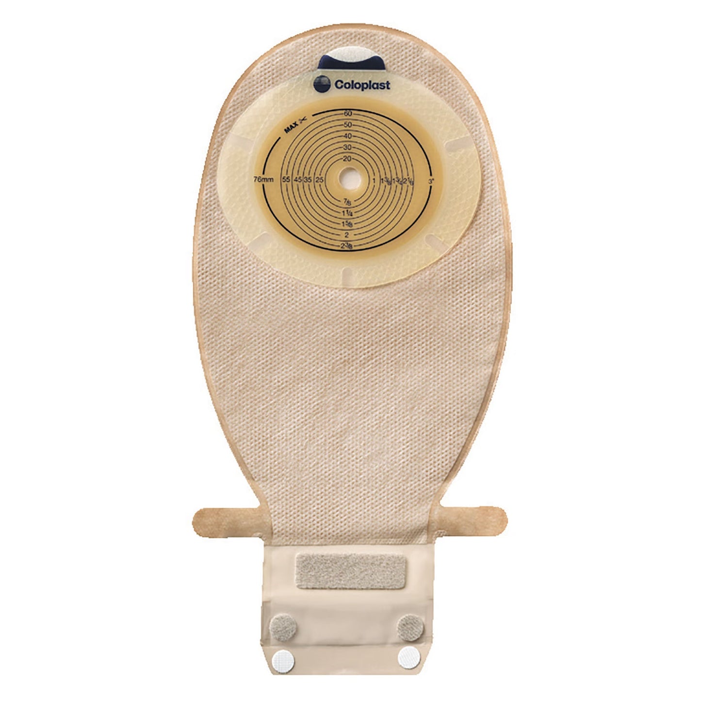 SenSura® Flat 1-Piece Transparent Ostomy Pouch, Trim to fit Stomas