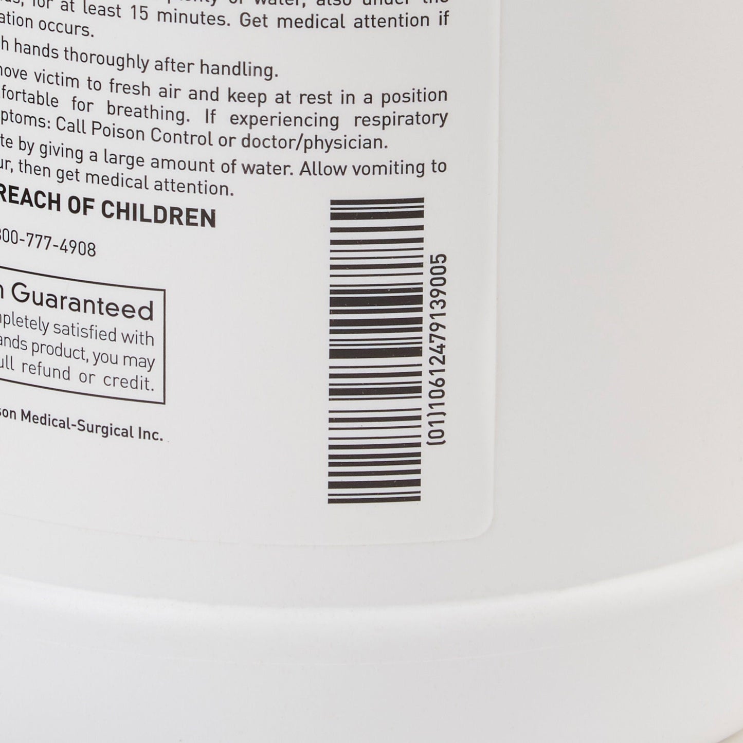 McKesson Multi-Enzymatic Instrument Detergent, 1 gal Jug, Eucalyptus Spearmint – Case of 4 - view 4