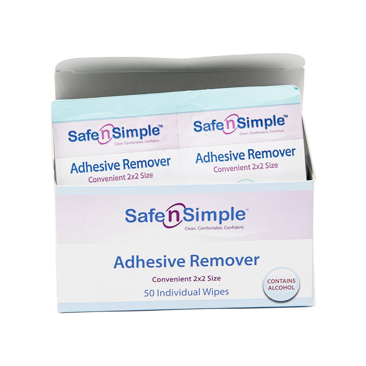 Safe N Simple Adhesive Remover, Wipe