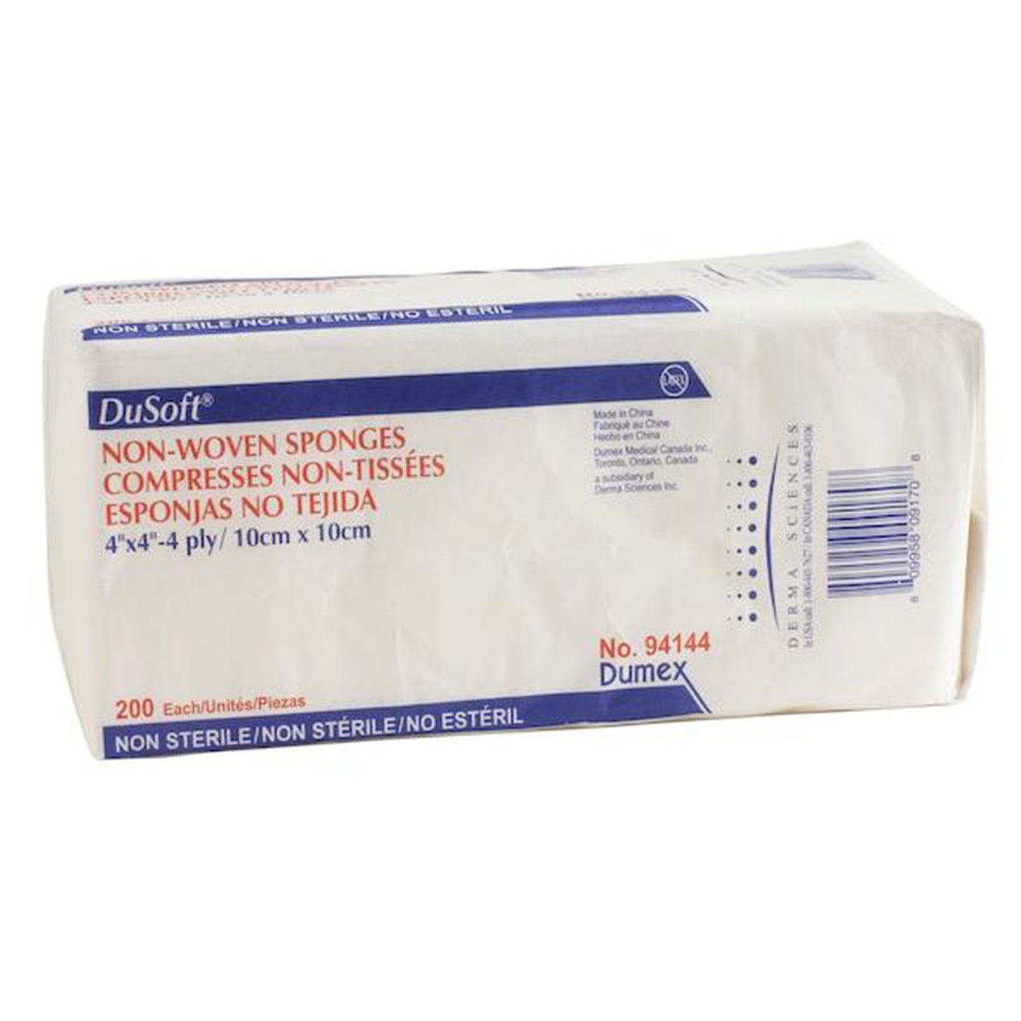 Dusoft® Nonwoven Sponge, 4-Ply
