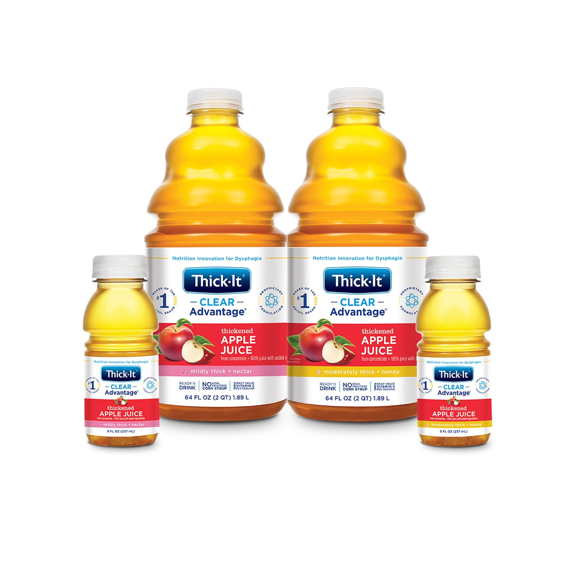Thick-It® Clear Advantage® Honey Consistency Apple Thickened Beverage