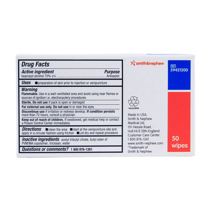 IV PREP™ 70% Isopropyl Alcohol Antiseptic Wipes