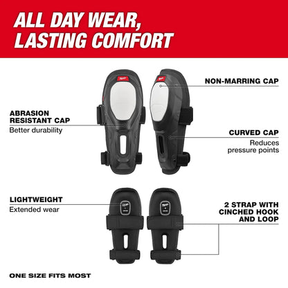 Milwaukee Dynamic Flooring Knee Pad 48-73-6070 | 2-Piece, Foam