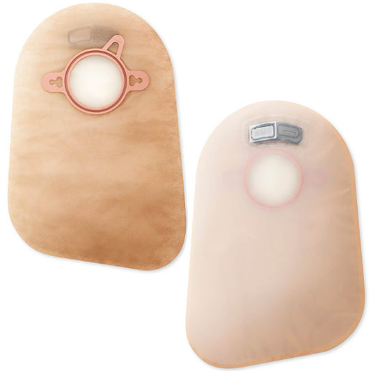 New Image™ 2-Piece Transparent Ostomy Pouch, Pre-cut to Fit Stoma