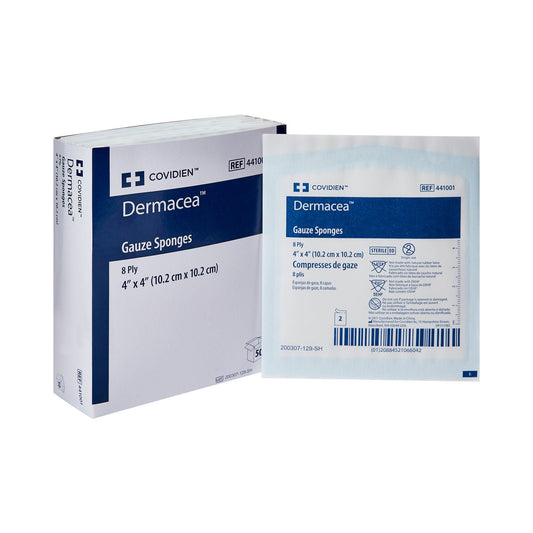 Dermacea™ Sterile Gauze Sponge, Eight-Ply