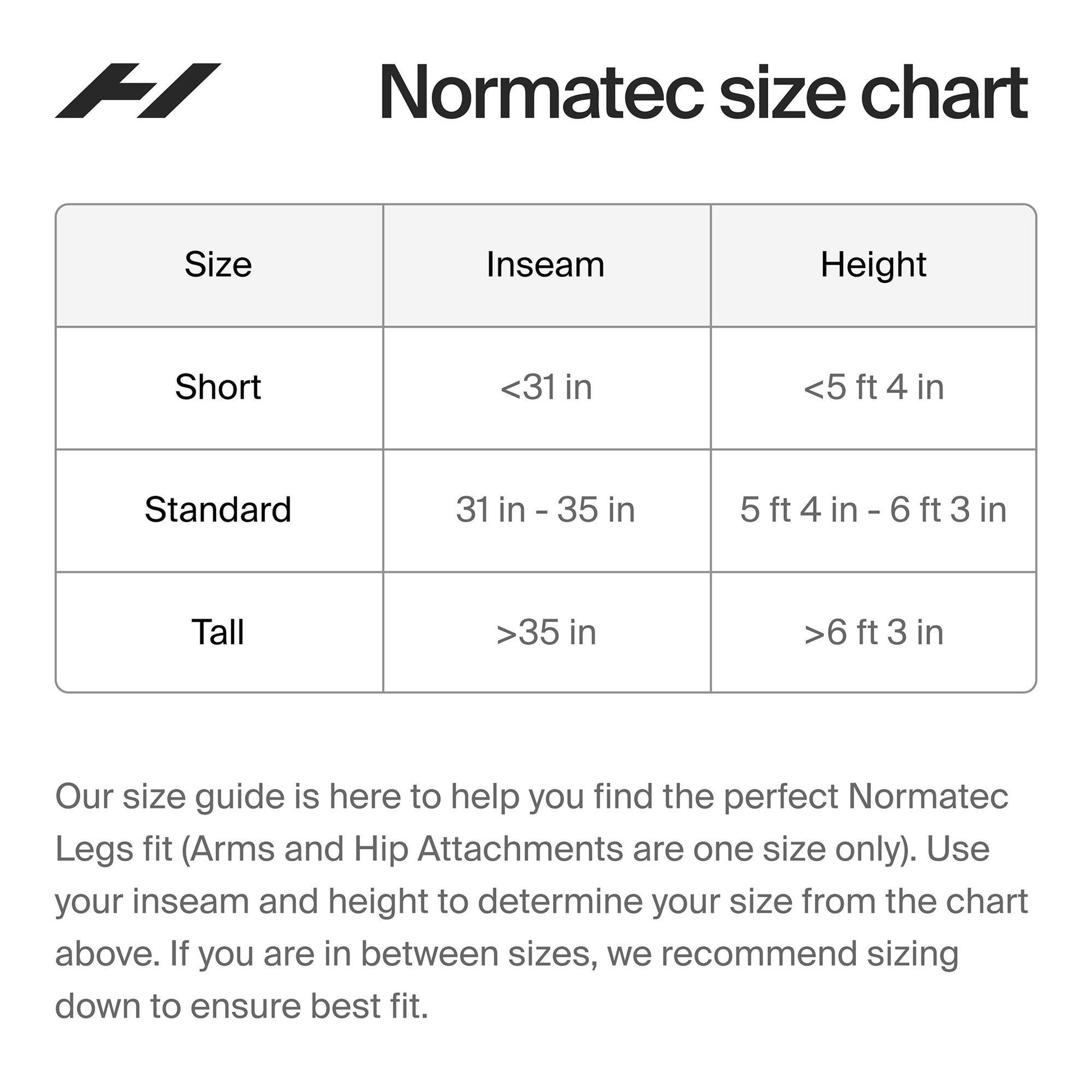 Hyperice Normatec Elite Compression Massage Garment, for Users up to 5'3"