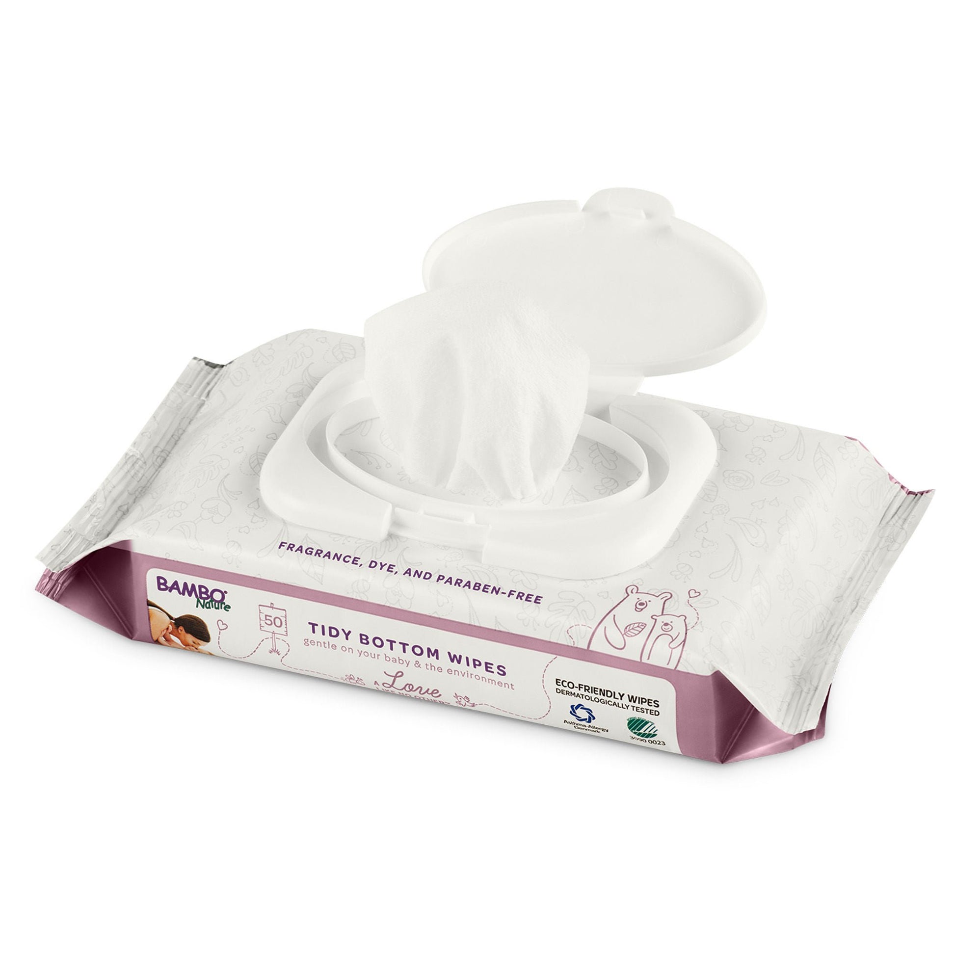 Bambo® Nature Tidy Bottom Baby Wipe