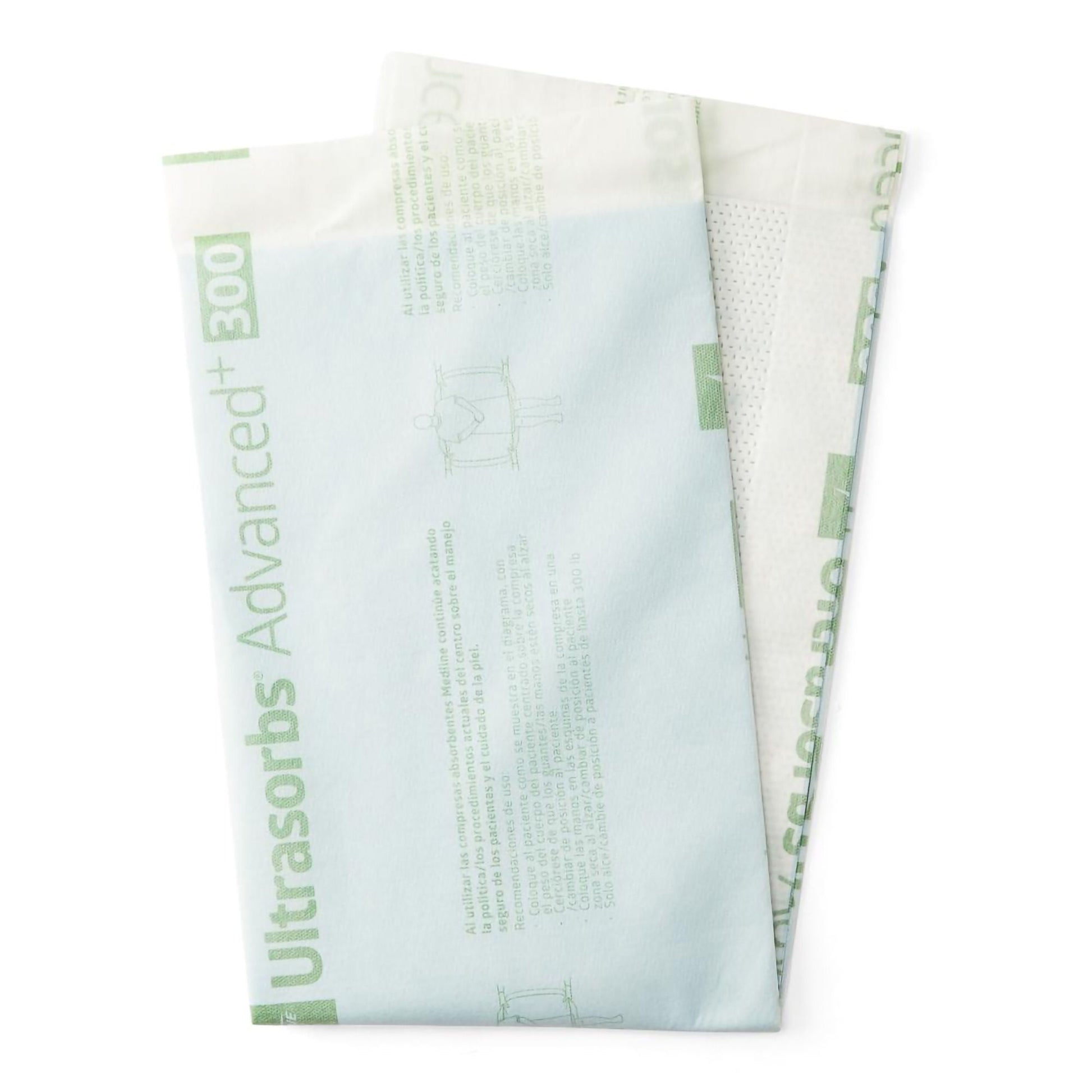 Ultrasorbs AP Disposable Underpad Low Air Loss and Repositioning Polymer Heavy Absorbency