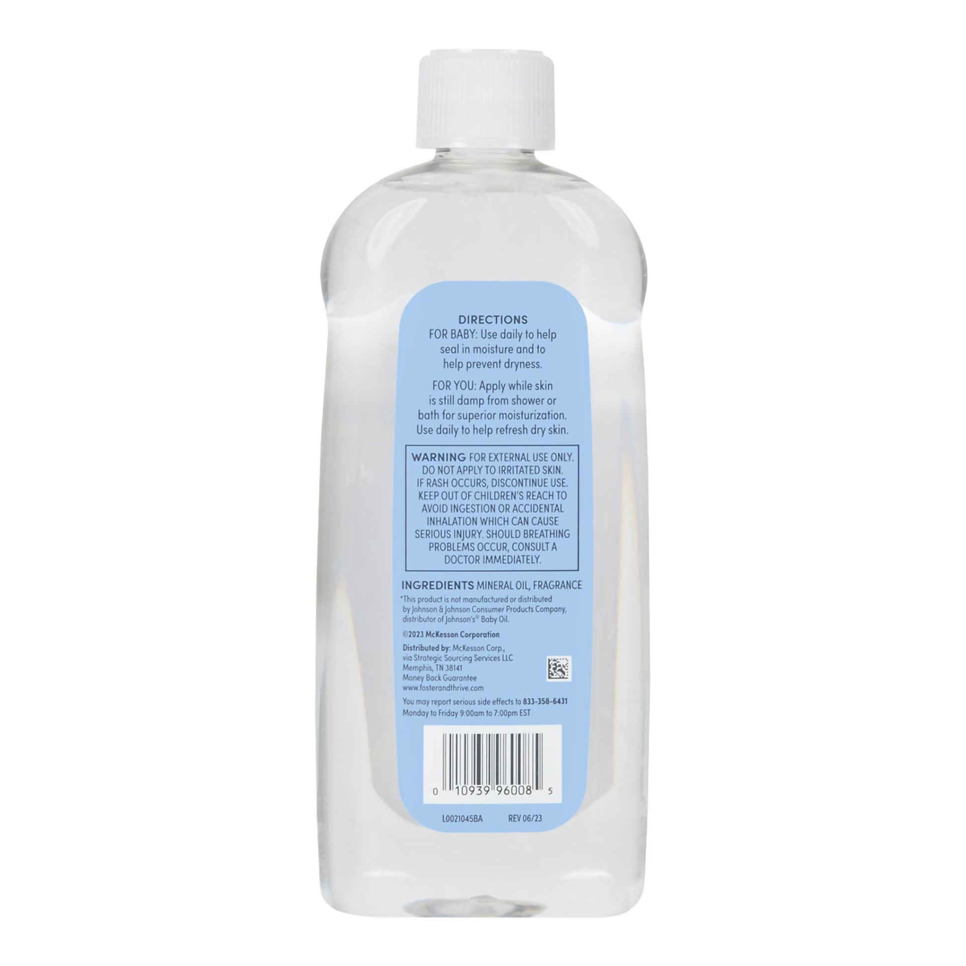 Foster & Thrive™ Baby Oil, Bottle