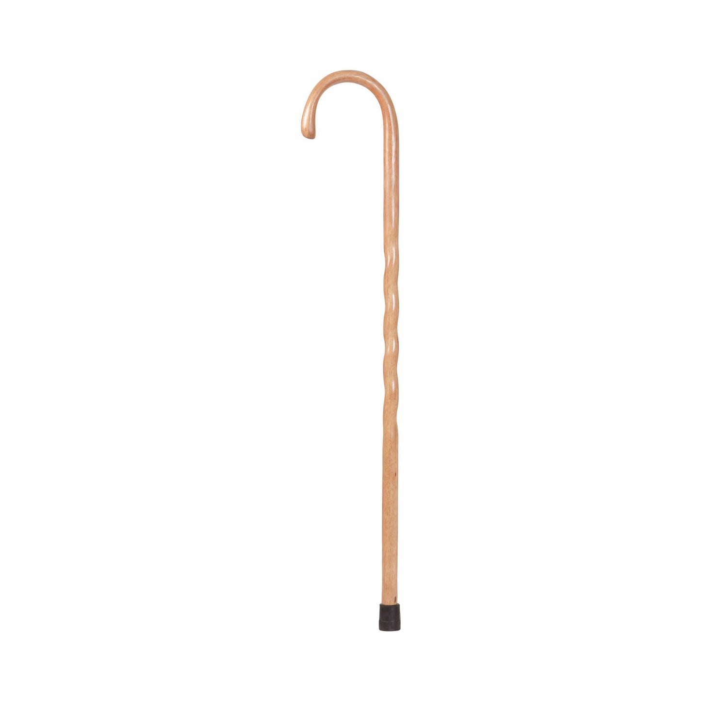 Brazos™ Twisted Tan Oak Crookneck Cane, 37-Inch Height