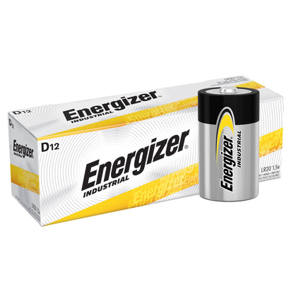 Energizer Alkaline Battery D Cell 1.5 Volt Disposable