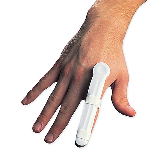 Plastalume Finger Splint Adult Without Fastening Left or Right Hand White