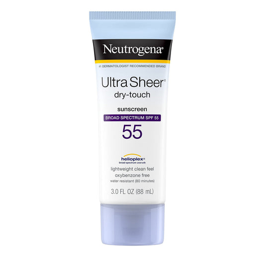 Neutrogena® Ultra Sheer® Dry-Touch Sunscreen Lotion, SPF 55, Tube