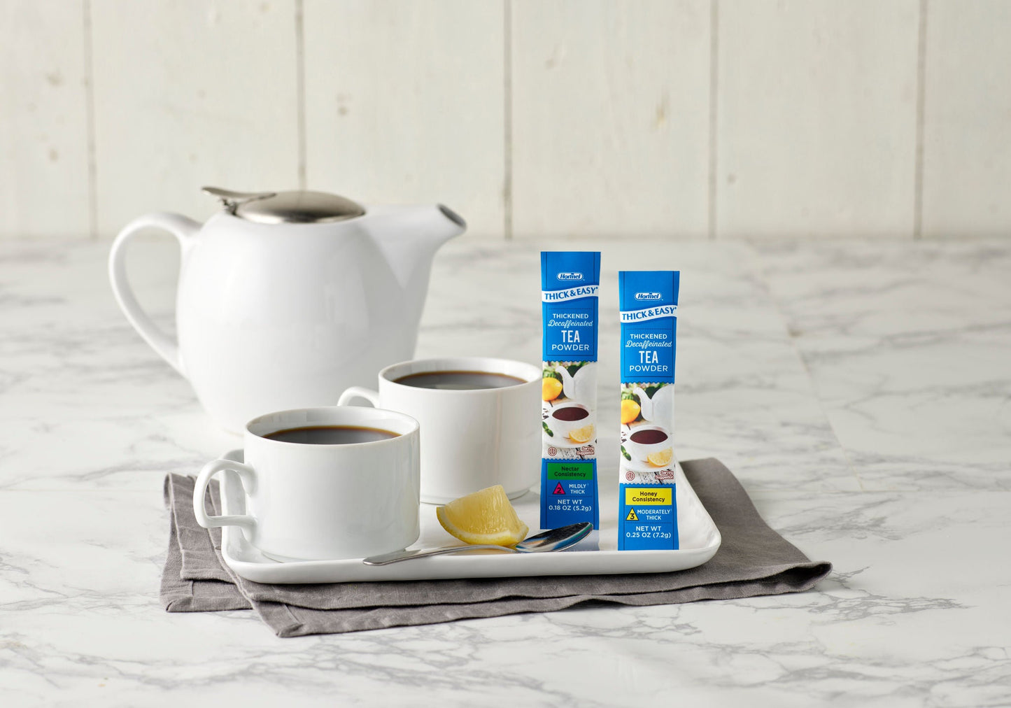 Thick & Easy® Decaffeinated Tea Honey Consistency Thickened Beverage