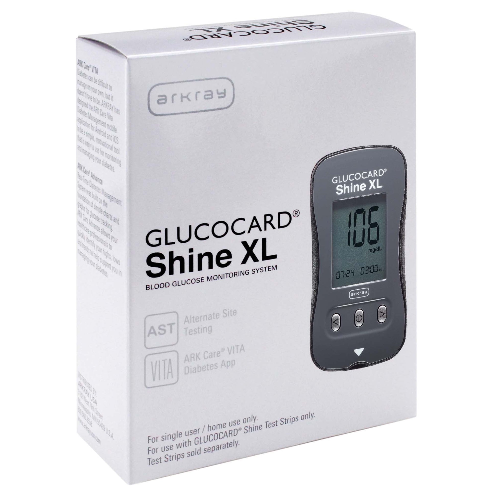 Glucocard® Shine Blood Glucose Meter