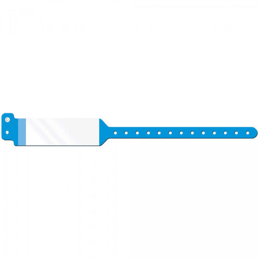 Conf-ID-ent Identification Wristband with Shield Patient ID Band Permanent Snap Without Legend