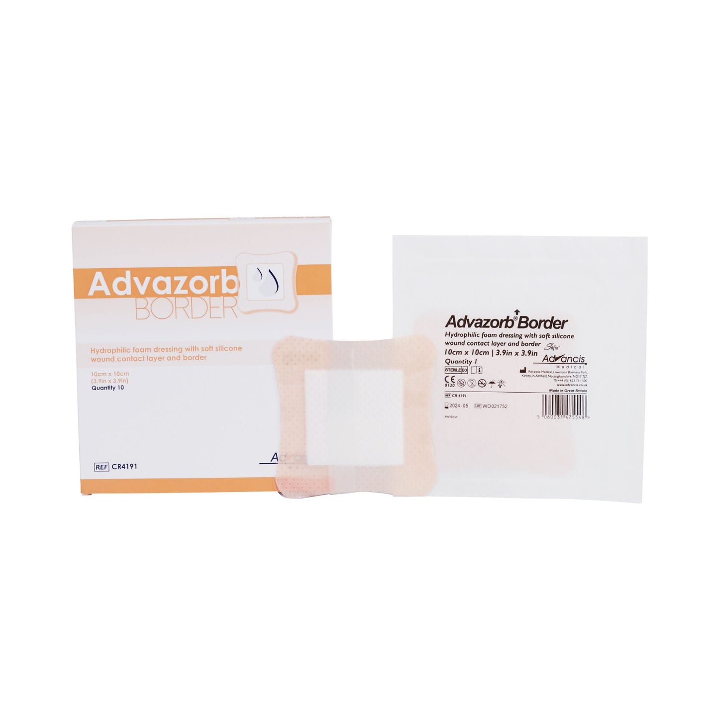 Advazorb Border® Silicone Face and Border